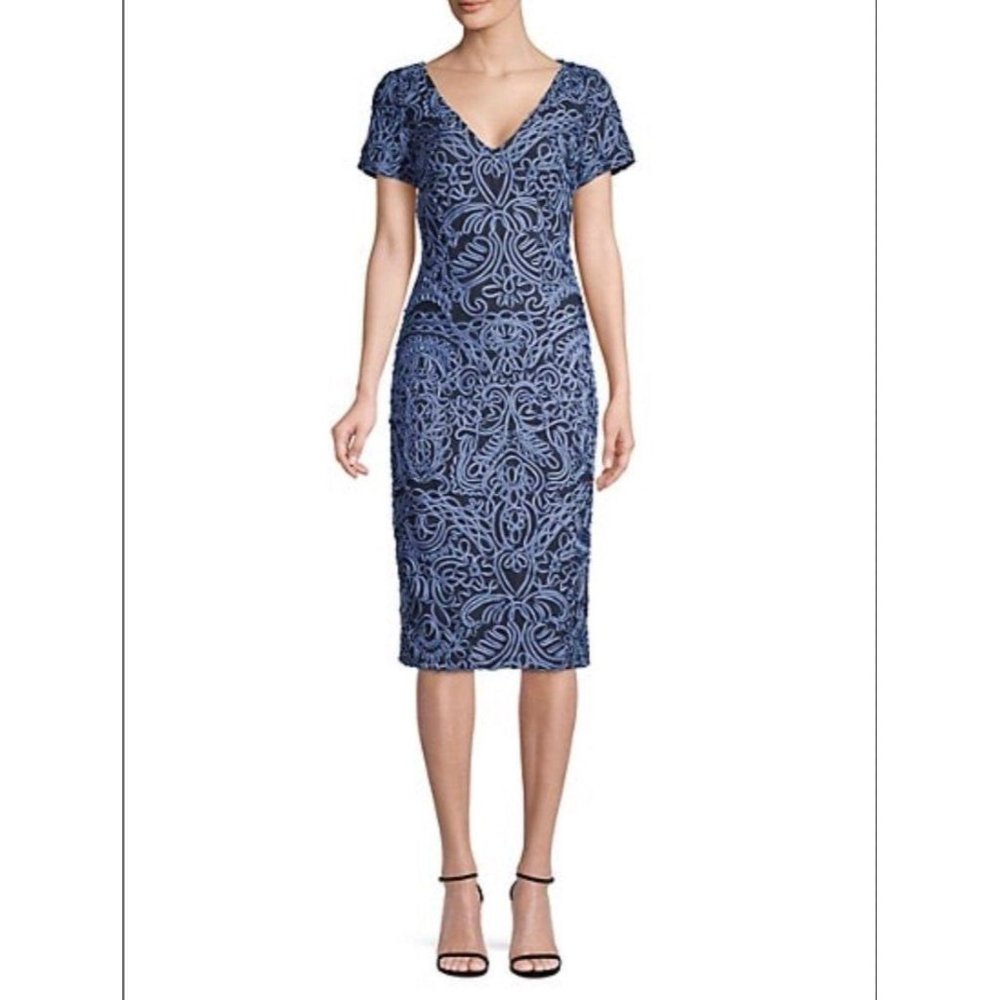 JS Collections Seath Dress Size 4 - Picture 9 of 9
